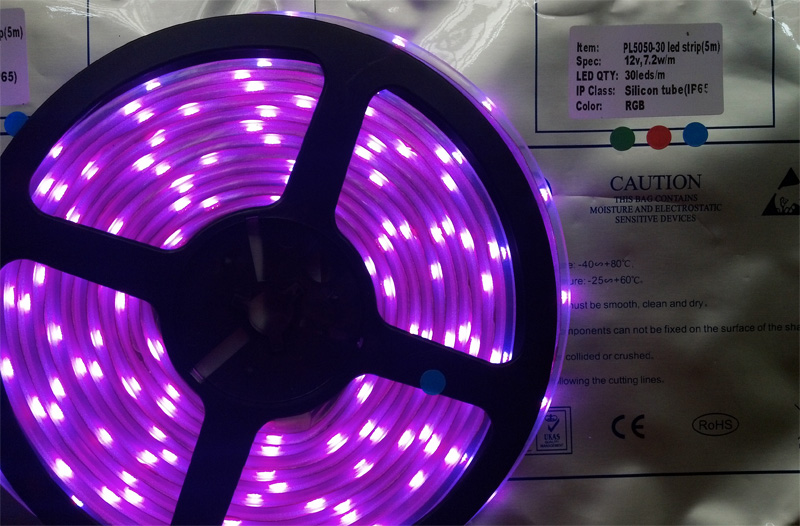 outer_tube_waterproof_super_bright_Epistar_RGB_SMD_5050_LED_strip_30_LEDs_per_meter_purple_light_ribbon_excellent_performance_high_quality